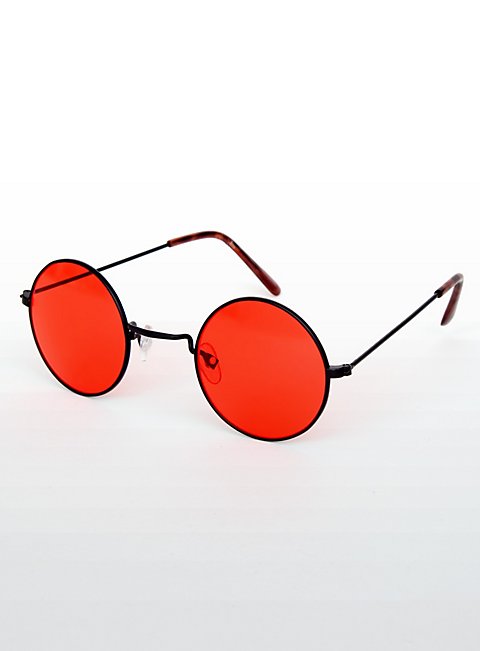 Brille Rot