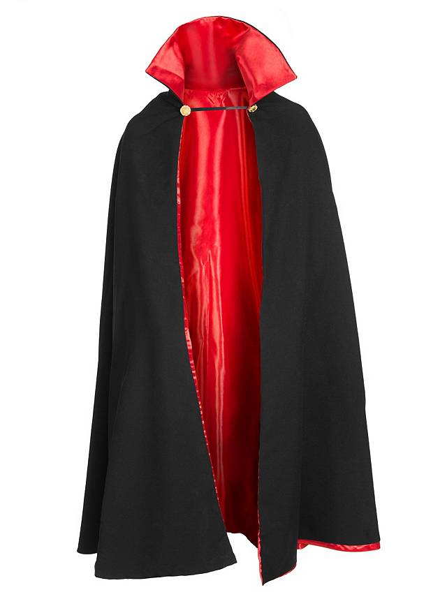Dracula Reversible Cape black & red